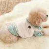 Cão vestuário inverno colete pequeno trajes gato filhote de cachorro bichon maltês shih tzu terrier poodle yorkshire pomeranian roupas outfit