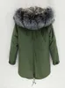 véritable col de fourrure de renard fourrure de lapin doublée à capuche parka hiver hommes vêtements d'extérieur de haute qualité 2020 nouveaux hommes vêtements d'hiver veste classique 59cN #