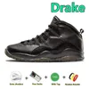 10 10s Mens Basketball Shoes Steel Gray Black Out Cement Chicago Drake Orlando Seattle Huarache Light Westbrook Men Trainers Shoopdors Sports Sneakers 40-47