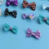 Vêtements de chien 30 pcs pince à cheveux arc pour animaux de compagnie clips pour enfants pour filles barrettes de chat accessoires bowknot