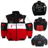 2024 giacca da corsa di Formula 1 unisex F1 con logo ricamato per autunno e inverno disponibile per la vendita in stock