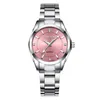 Mode Frauen Bunte Zifferblatt Reloj Mujer Concise Mädchen Handgelenk Uhren Weibliche Quarz Uhren Damen Strass Uhren Watch237J