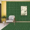 Panneaux muraux de haie artificielle de fleurs décoratives, 12 pièces, buis de 10 X pouces pour l'intimité d'intérieur