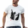 Cennete Merdiven T-Shirt Yaz Giysileri Gümrük Tasarım Kendi Yaz Top Sade Beyaz Tişörtler Erkek E6SI#