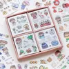 100 pzbox kawaii Ragazze vita quotidiana Decorativi carino Cancelleria Adesivi Scrapbooking FAI DA TE Diario Album Stick Lable 240325