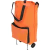 Storage Bags Tug Bag Large Trolley For Shopping Reusable Grocery Collapsible Foldable Outdoor Tote With Wheel Capacity Cart