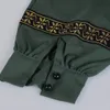 Maxi Long Muzułmańska Rozmiar Kobiet Drukuj Kaftan Plus Casual Abaya Dress Jilbab Muzułmańskie Ubrania na szyję dla kobiet 240321
