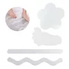 Bath Mats 4pcs CreativeAnti Slip Strips Transparent Shower Stickers Safety Non For Bathtubs Showers Stairs Floors