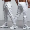 Męskie spodnie oddychające luźne spodnie do męskiej jesiennej sportowej treningu bluzy elastyczne wodoodporne sporne spodnie sportowe J240328