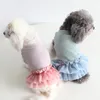 犬のアパレル猫小さなドレスパピーペットペット服秋の冬のチワワドレス