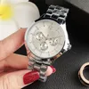 2024 Montre-bracelet de marque de mode pour femmes Lady Girl style acier bande métallique montres à quartz TOM livraison gratuite