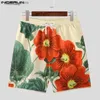 Herr t-shirts män hawaiian uppsättningar blommuttryck sommarlapa kort ärmskjorta shorts 2st streetwear semester 2023 män kostymer s-5xl24328