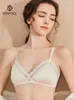 BRAS BIRDTREE FINING REAL SILK PASE BRA KVINNER TUNT TRIG FREEN FRANSKOMSTIL SOV SEX Sexig underkläder 2024 Summer P41950QC