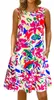 summer dresses for women designer dress beach wear Colorful Printed S-2XL Long Dress Bohemian Sleeveless Ladies Summer Beach Sundress luxury clothes womens dresses