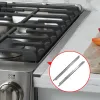 Tools Stove Counter Gap Cover Stove Gap Guard Stovetop Gap Filler Stainless Steel 1 Pair Kitchen Stove Countertop Gap Covers 23Inch /