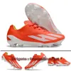 X Crazyfast+ Lace FG Soccer Shoes Boots Cleats for Mens Kids Football de Crampon Scarpe da calcio fussballschuhe botas futbol chaussures