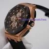 Hot AP Wrist Watch Royal Oak Offshore Series 26400RO.OO.A002CA.01 Mens 18k Rose Gold Automatic Mechanical Swiss Sports World Famous Watch