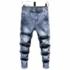 5xl 6XL 7XL Mannen Fi Jeans Plus Size Persality Streetwear Vintage Blauwe Harembroek Merk Man Broek 2023 Lente kleding w4Qv #