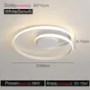 Plafondverlichting Moderne LED-licht Aluminium kroonluchter Verlichtingsarmaturen Gemonteerd Scandinavische creatieve slaapkamerstudielamp