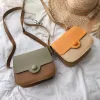 Frühling und Sommer kleine Taschen Damen Wave-Version der einfachen Trend Schulter Messenger Bag kleine quadratische Tasche