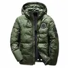 men Winter Jacket High-quality White Duck Down Jacket Men Casual Warm Thick Hooded Down Jacket Male Large Size Coats Size 5XL r55w#