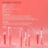 Lip Gloss Young Vision 12pcs/set Glaze Magnet Gift Box مجموعة Matte Non Stick Cup Lipstick