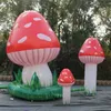 Led Light Advertising Giant Inflatable Balloon Mushroom With Blower and LED Light For Nightclub Decoartion Or Wedding decoration
