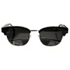 Sonnenbrille Premium personalisierte Acetat Halbrahmen quadratisch Herren und Damen UA400 Tourismus Strand Kit