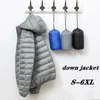 Zimowa kurtka męska Ultra Light Down JURLES Men Men Windbreaker Pióro Kurtka Plus w rozmiarze Man Light Wase Portable ciepły płaszcz C8se#