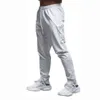 Męskie spodnie oddychające luźne spodnie do męskiej jesiennej sportowej treningu bluzy elastyczne wodoodporne sporne spodnie sportowe J240328