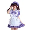 cosplay Vampire Maid Cosplay Halen Costumes Orange Retro dynia mundur pokojówka Dr Partia Maid Rola gram stroje h9iu#