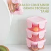 Dinnerware 4 Pcs Salad Dressing Container Jam Packing Box Multi-functional Storage Meal Canisters Snack Sealed For Baby