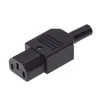 Colher a tomada C14 do IEC 320 do conector de alimentação de 250V 10A ao soquete C13