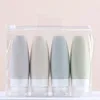 Storage Bottles Silicone Bottling Refillable Bottle Set Toner Cosmetic Sub-bottle Gel Lotion Container Bath Shower Tool Squeeze Empty