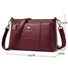 حقيبة Kmffly العلامة التجارية الرجعية كبيرة السعة الأنيقة حقائب اليد الفاخرة للنساء مصممة أكياس الكتف السيدات 2024 قطري
