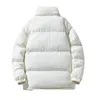 2023 streetwear winter nieuwe retro parka jas mannen verschillende kleuren bubble jas oversize warme effen jas faux suède pufferjack b9nx #