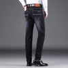 new Men's Jeans Denim Elastic Slim Straight Busin Casual Large Size Classic New Daily Pants I8dS#