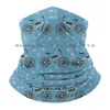 Berets Bicicletas Padrão Beanies Knit Hat Bikes Seamlesss Luz Azul Lazer Esportes Ciclismo Transporte