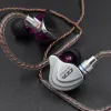 Słuchawki CCA C10 Hybrydowe technologie słuchawkowe 4BA+1DD In Ear HiFi DJ Sport Sanda Pnered Słuchawki 10 napędu jednostki szum