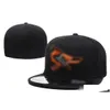 Boll Caps Nytt grossistmärke Orioles Baseball Gorras Bones Casual Outdoor Sports for Men Women Fitted Hats F3 Drop Delivery Fashion A OT47R