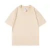 Тяжелая непроницаемая 300 г Carb Matte Pure Cott Толстая футболка с короткими рукавами для мужчин и женщин Чисто-белая простая базовая рубашка 66ep #
