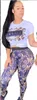 Yoga tracksuits Designer Brand Women Letter Print strakke korte mouw T-shirt slanke leggings set hoogwaardige dames uit de dames