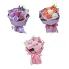 Decorative Flowers Soap Flower Bouquet Mother's Day Gift Table Centerpieces Artificial Bath For Party Engagement Anniversary Wedding