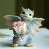 Miniature fée jardin décoration accessoires Mini Dragon collection fantaisie Figurine maison jardin Micro-paysage ornement cadeau 240325