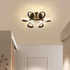 Taklampor Modern LED -lampgång Ljus för korridor Trappor Entré Square Kök Minimalistisk stil inomhusbelysningsarmaturer