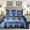 Set di biancheria da letto Yukasi raso jacquard a tre pezzi comodo coperchio matrimoniale copripiumino set di cuscino per la casa adatto