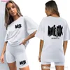 Kobiety dresy dresowe dwa elementy scenografka 2024 NOWA TOP MODA MOSY