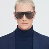 Okulary przeciwsłoneczne męskie octanowa rama octanowa rama moda moda premium aukr projektant klasyczny retro okulary przeciwsłoneczne na zewnątrz UV400