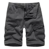 Short d'été en coton pour hommes, Cargo, Camouflage, Baggy, grande taille, pantalon quart décontracté