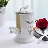 Ganci Bone China Cucchiaio Gabbia Tubo Scatola Secchio portaoggetti Porcellana Piccolo Magot Tavolo in ceramica con baia